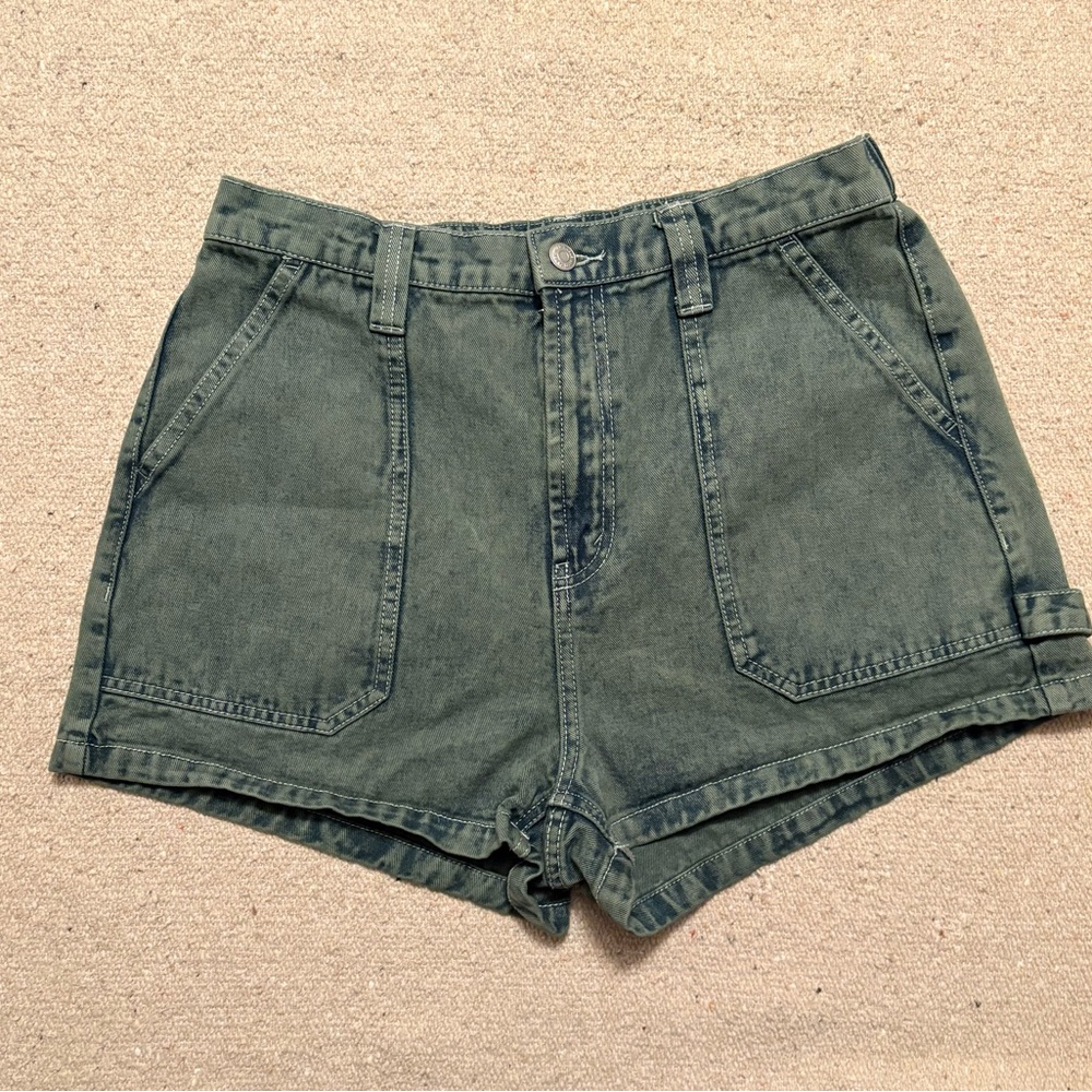 Wild Fable Olive Jean Shorts